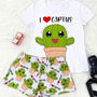 Pijama Eu Amo Cactos